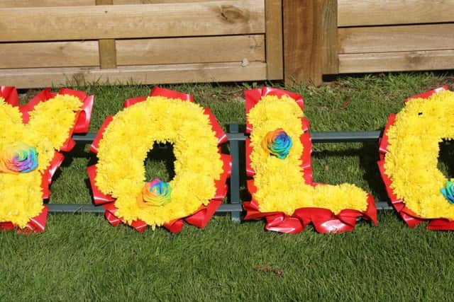 'YOLO' floral tribute typified Matt's attitude to life