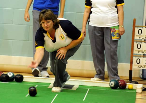 Southbourne's Karen Alner in action against the England under-21 bowlers / Picture by Kate Shemilt