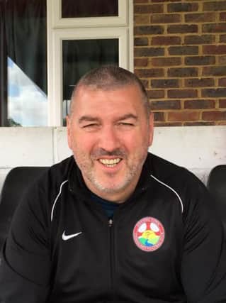 Steyning's first-team manager Alan Skipper