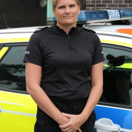 Inspector Clare McKnight, 46, of the neighbourhood policing team in Horsham