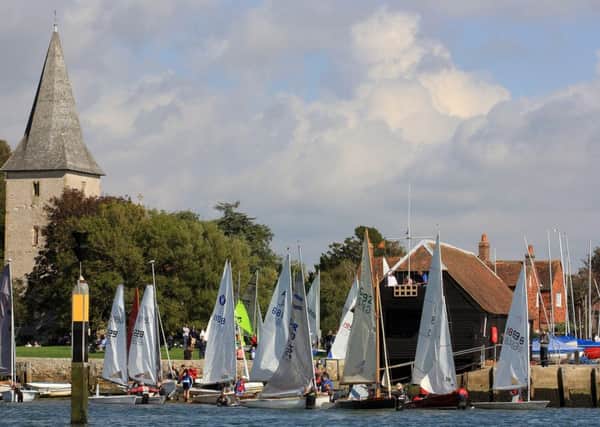 There'll be even more opportunities for sailing at Bosham thanks to their lottery grant / Picture by Chris Hatton