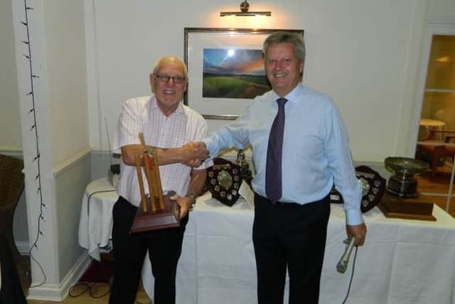 Clubman of the Year John Billinghay with Secretary Geoff Brailey 0HoHDqe7tK6Z5Orjz5oK