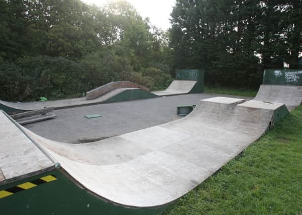 DM15221773a  Small Dole skatepark has been closed by Upper Beeding Parish Council due to its deteriorating condition