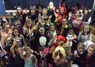 Halloween fundraising fun at Donnington Village Hall