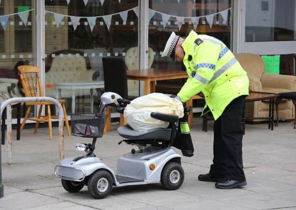 Police are appealing for witnesses following a collision involving a mobility scooter and a lorry in Selsey High Street PICTURE BY EDDIE MITCHELL SUS-151015-133833001
