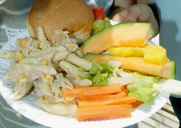 Healthier lunches are encouraged as part of Mission Nutrition