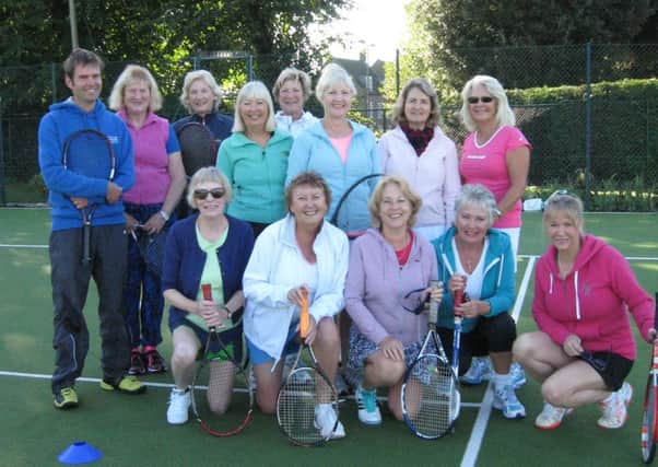 Chichester's Wednesday-morning tennis ladies