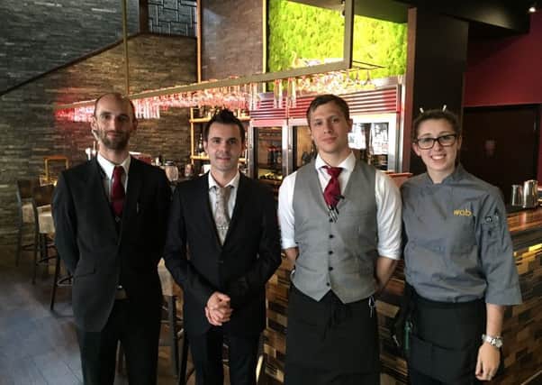 Daniel Kavanagh, Restaurant Manager - Pedro Martins, General Manager - Matthew Forrest, Senior Bartender - Natalie Humphrey, Senior Waitress