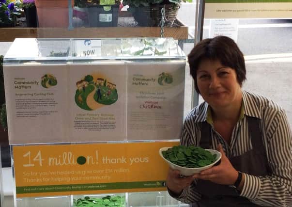 Laura Quiggan, Community Matters champion at Waitrose, suggests customers turn tokens into festive food by placing them in the box in branch
