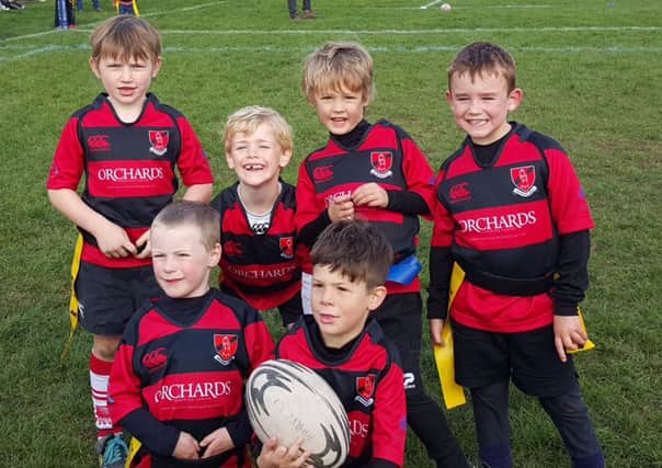 More Under 7s enjoyed competitive rugby at Esher
