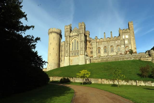 L40057H10 LG A children's choir will peform from inside Arundel Castle as part of Children in Need 2015