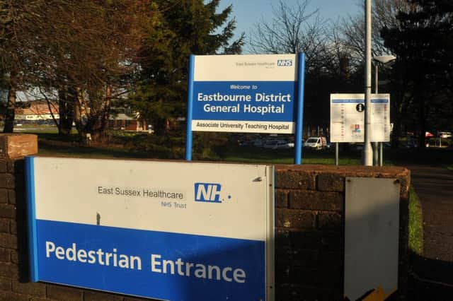Eastbourne DGH District General Hospital . January 3rd 2013 E01011Q