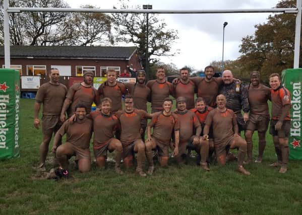 It was a muddy afternoon for Burgess Hill