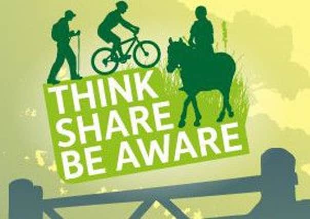 Think, share, be aware, West Sussex County Council awareness campaign SUS-151022-100314001