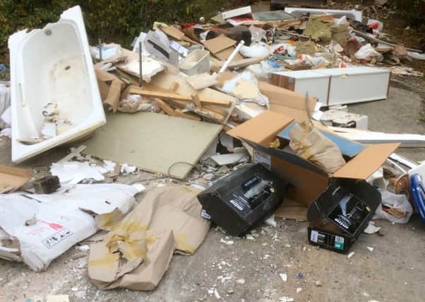 Fly tipping is on the rise, according to new government figures