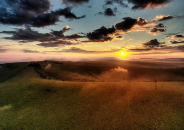 Dawn over Truleigh Hill by photo competition finalist Mark Kingston