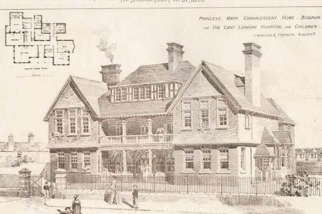 The Princess Mary Convalescent Home, Bognor, in 1899