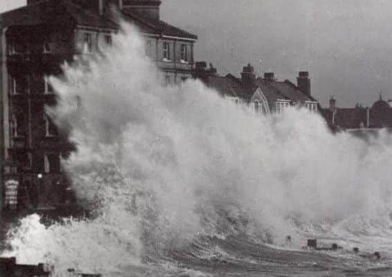 WP Marsh became very well-known for his local photographs of high seas