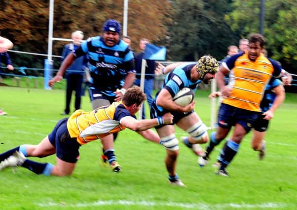 Chichester on the attack in their last home game, against Eton Manor / Picture by Kate Shemilt