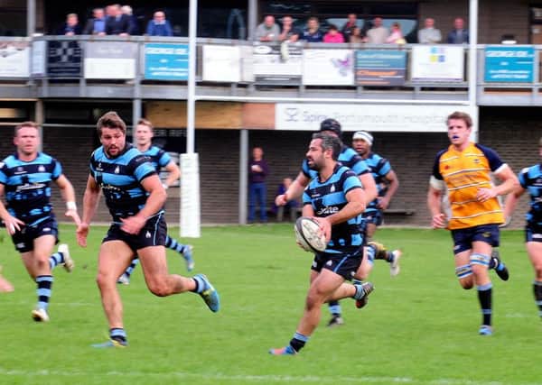 Action from Chi's last home game, which brought a 36-10 win over Eton Manor / Picture by Kate Shemilt