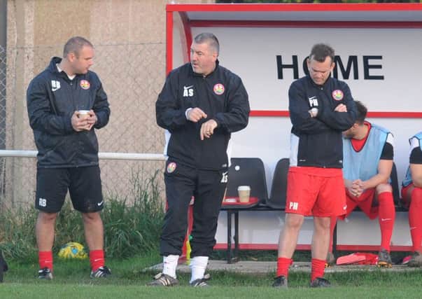 Steyning FC V Horsham FC in the FA Vase (Pic by Jon Rigby) SUS-150211-095410008