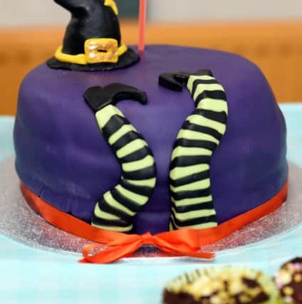 Tessa Charles Halloween cake, winning best sweet LP1502395