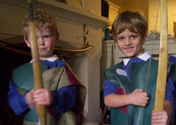 Castlewood pupils at Arundel Castle SUS-150311-103807001