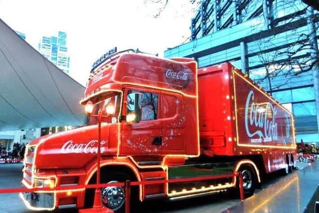 Coca-Cola truck SUS-150311-110711001