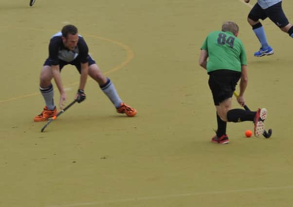 Action from South Saxons' 3-1 victory at home to Lewes II on Saturday. Picture by Simon Newstead (SUS-150111-153659002)