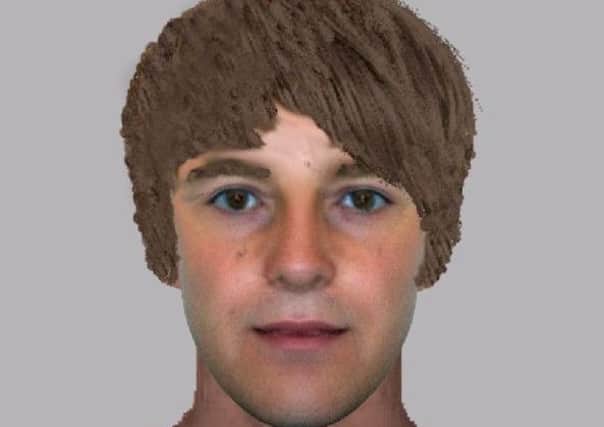 An e-fit of a suspect Sussex Police is seeking after a teenager was raped in Brighton