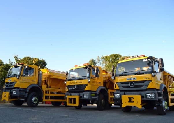 Gritters are ready for winter