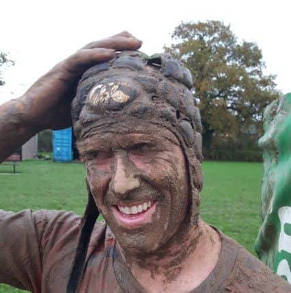 It was a muddy afternoon for Burgess Hill