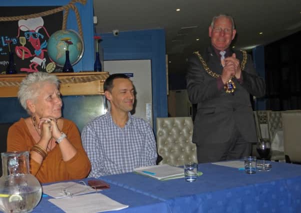 The mayor of Hastings spoke at the annual general meeting