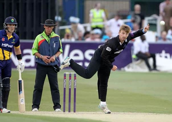 Will Beer in action for Sussex