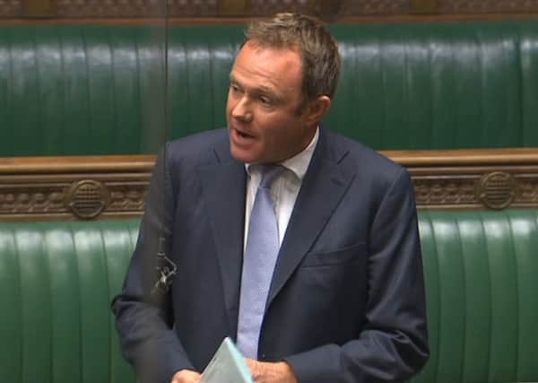 Nick Herbert, Arundel and South Downs MP, speaking in the House of Commons on broadband (photo submitted). SUS-151014-092141001