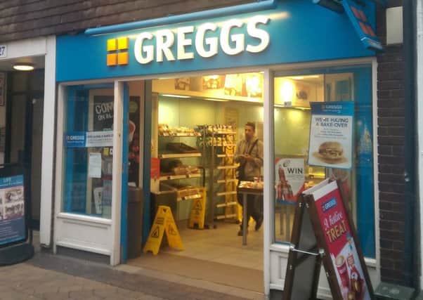 Greggs in West Street, Horsham.