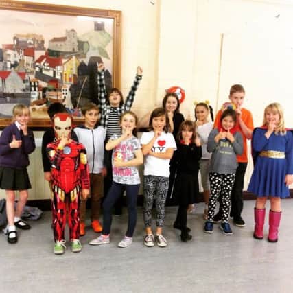Hatch Drama pupils fundraise for Children In Need SUS-151115-140234001