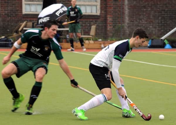 Chichester in recent league action against Exeter uni / Picture by Kate Shemilt