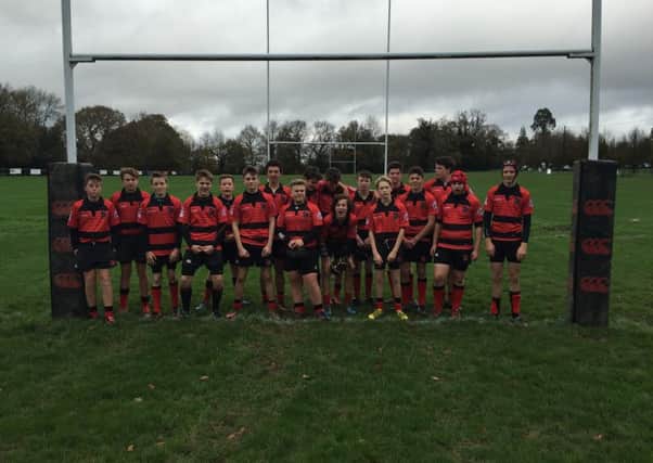 Heath U15s recorded first league win against East Grinstead