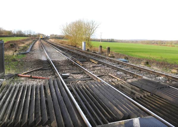 Land north of Horsham where a new railway station could be built