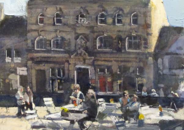 The Anchor Hotel, painted by Andrew Roberts