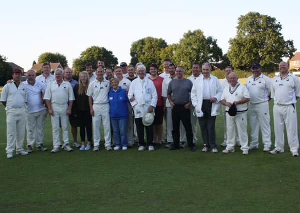 Cricket day in Roffey for the Alzheimer's Society SUS-151118-095809001
