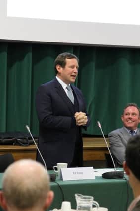 Ed Vaizey (Minister of State for Culture and the Digital Economy) speaking at the Digital Summit