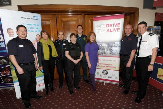 Safe Drive Stay Alive campaign at the White Rock Theatre in Hastings. SUS-151123-113338001