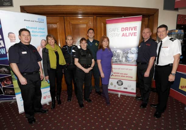 Safe Drive Stay Alive campaign at the White Rock Theatre in Hastings. SUS-151123-113338001