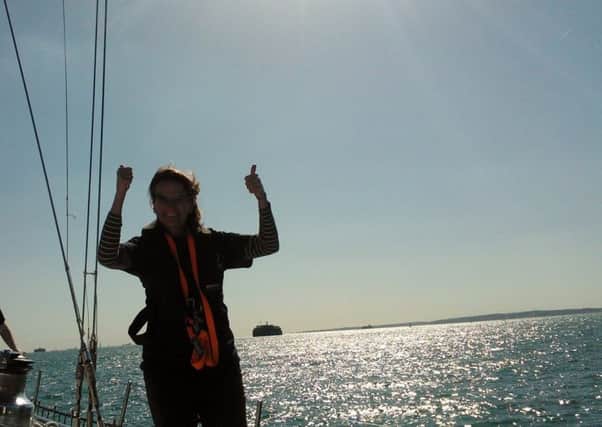Young carers help sail the Solent