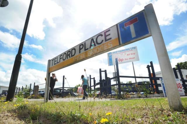 Telford Place is one of the redevelopment sites, as the council purchased the land and is looking to build up ot 185 units