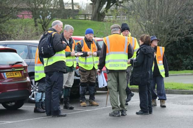 Police search Brooklands Pleasure Park, in Worthing, for missing Sompting woman Jill Barns. Picture by Eddie Mitchell