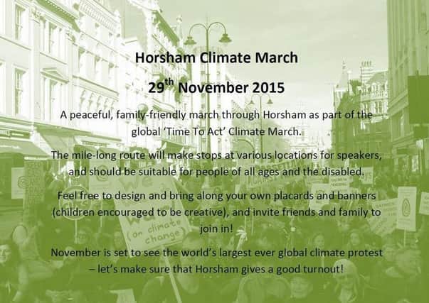 Horsham Climate March