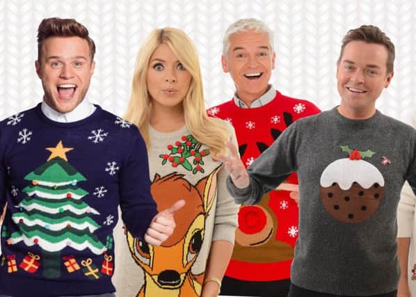 ITVs Text Santa appeal will also see the stars of ITV celebrate Christmas Jumper Day on Friday, December 18